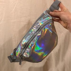 holographic fanny pack or bum bag